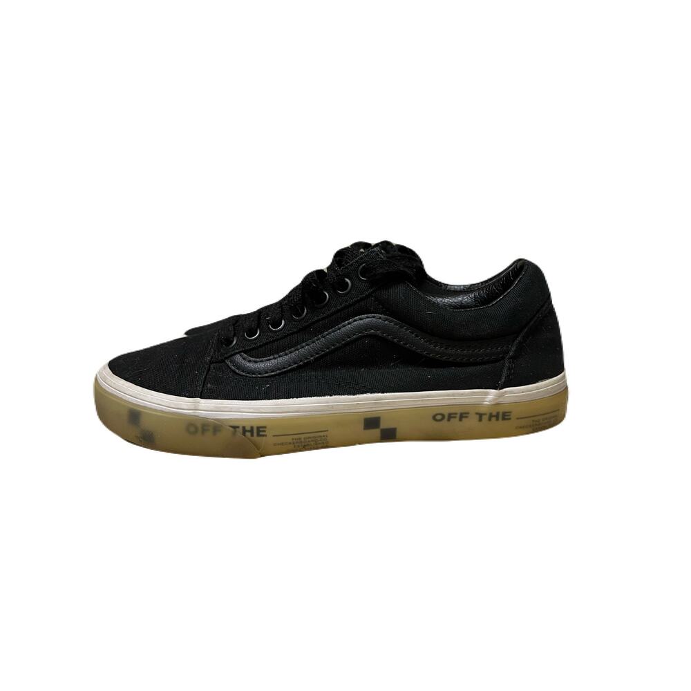 Vans Old Scool Black White Skate Shoes Wome's Size 6 - Picture 3 of 4
